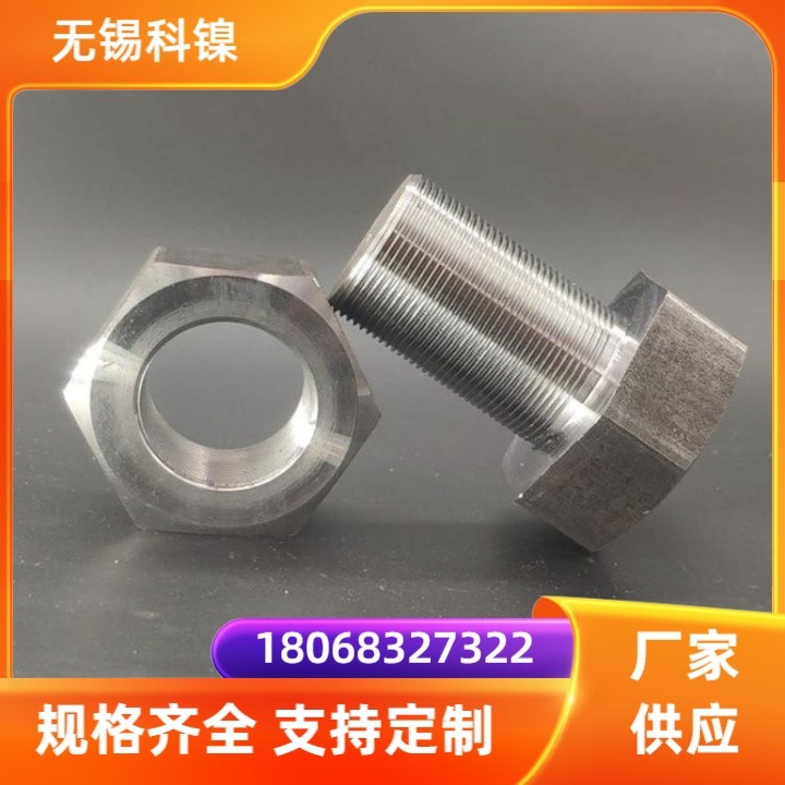 GH4648大尺寸螺母 内六角螺栓紧固件 高强度耐磨损