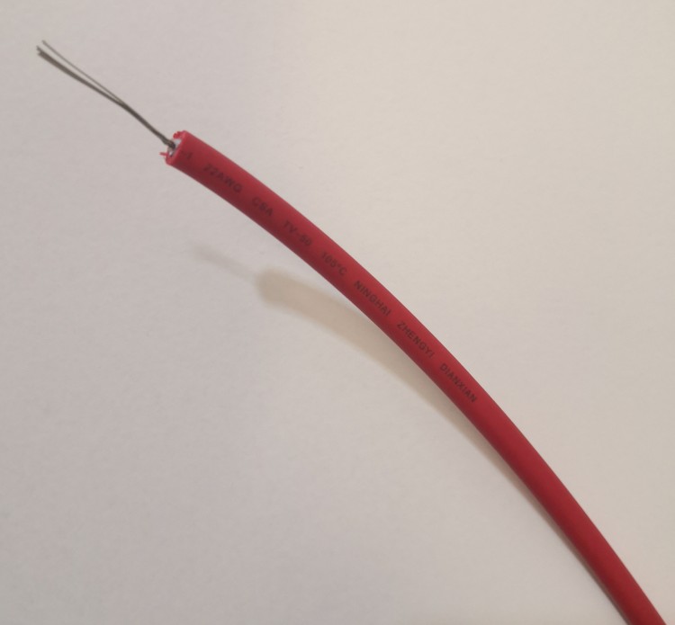 22AWG双绝缘高压线耐电压50KV