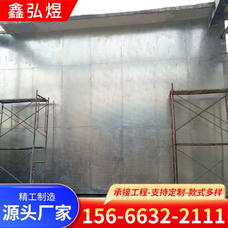 钢制防爆墙 纤维水泥复合钢板抗爆墙实体厂家 铝制泄爆墙包工包料