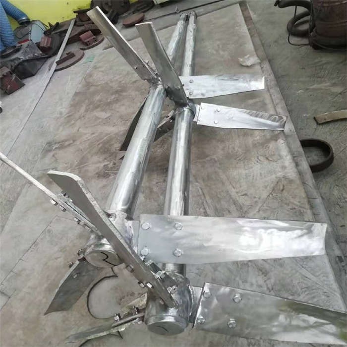 三叶轴流式搅拌器 节能推力大 立式安装