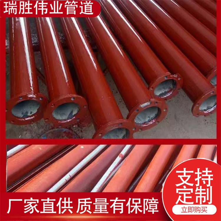 瑞胜伟业管道 国标法兰农田灌溉井泵管 抽水井管 直缝碳钢铁井管 来电咨询
