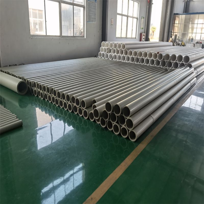 pph管化工耐腐蚀给水排污塑料管水管工业管材大口径管道生产厂家