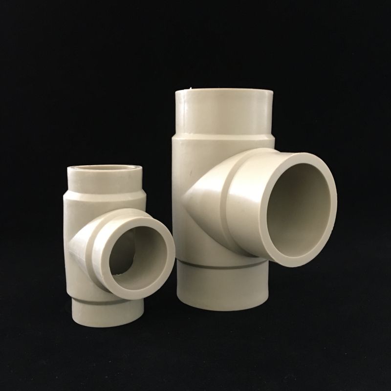 PPH三通连接方式承插 对焊化工管道