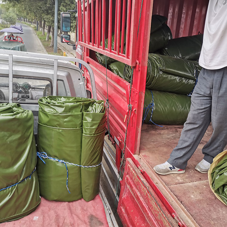 四川涂塑防火布 三防布 耐高温无机纤维布 加厚阻燃防腐