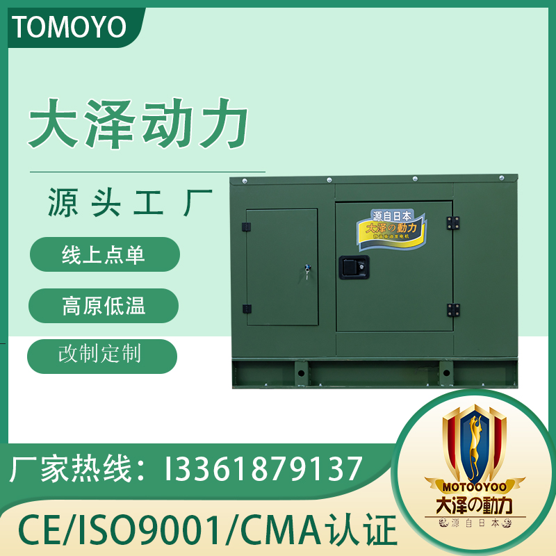 大泽动力TO52000ET-Y 50KVA柴油发电机组 可固定可移动