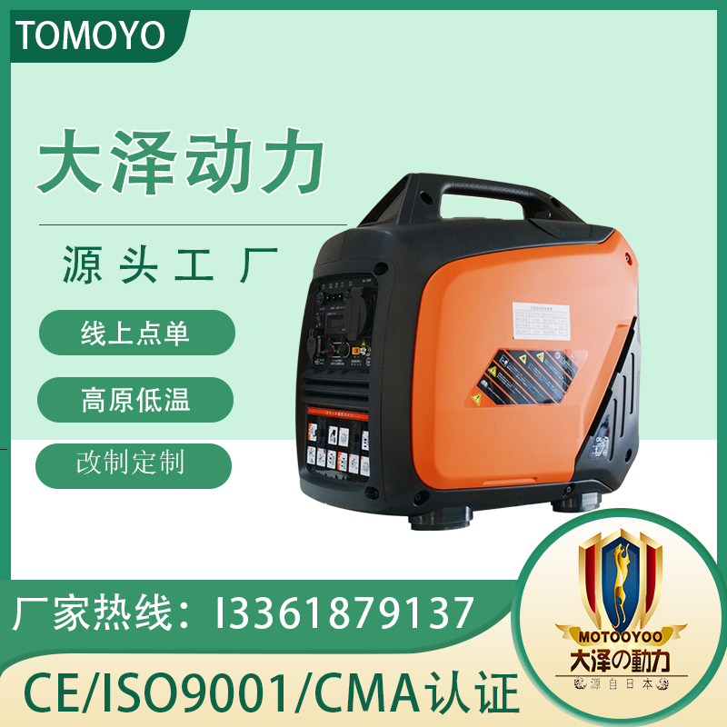 大泽动力TO4000IS  4kw数码发电机 小型轻便型