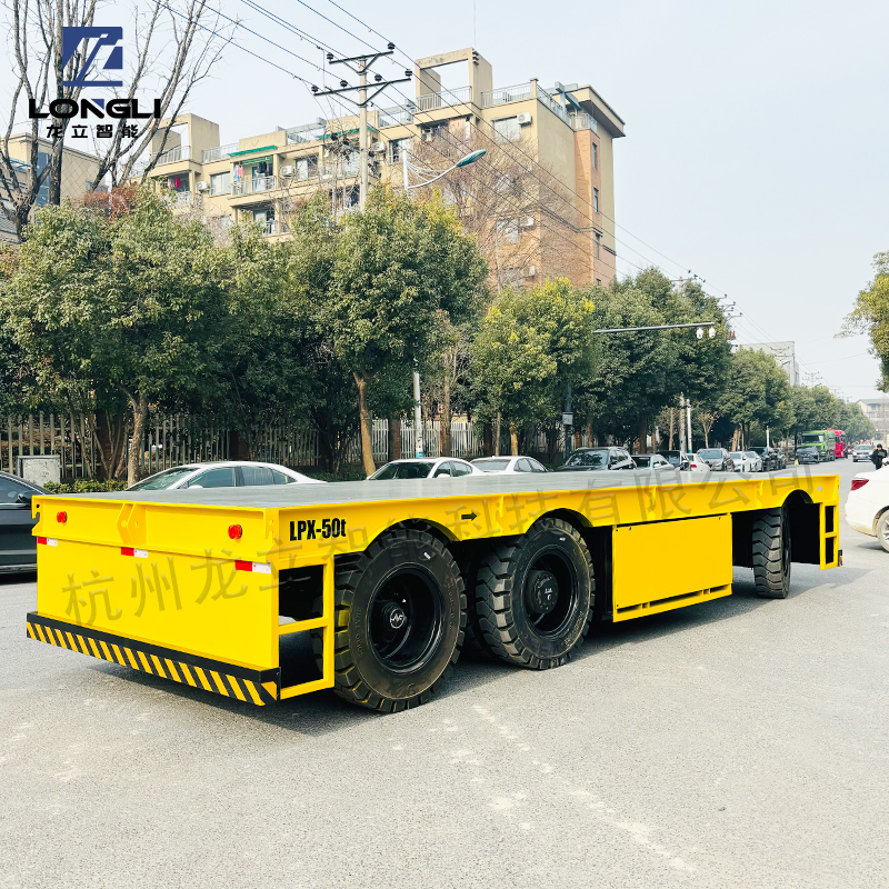 50T无轨电动平车LPX 重载无轨电动平车 杭州龙立