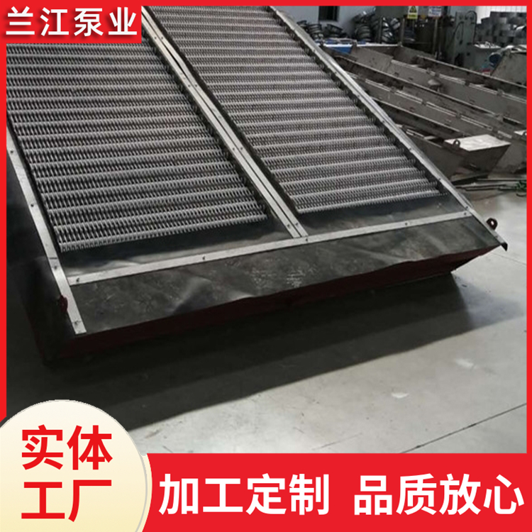 循环回转格栅清污机 齿耙格栅细格栅机 机械格栅除污机 兰江泵业