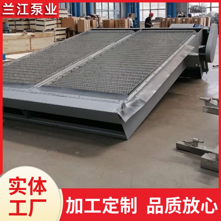 格栅机 机械格栅 格栅式除污机 回转式格栅清污机 生活污水捞渣机 兰江泵业