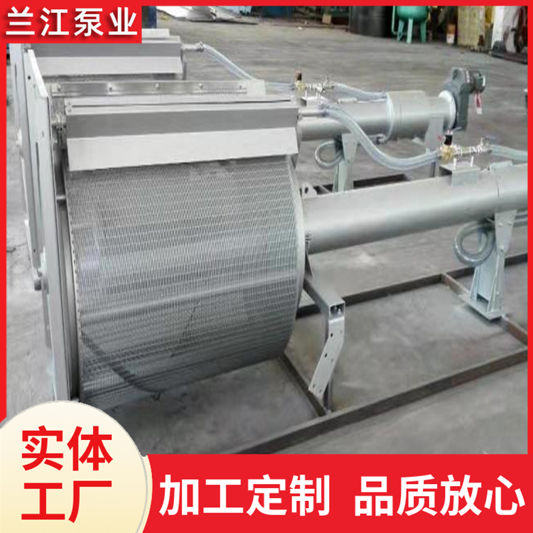机械格栅 转鼓式格栅除污机 滚筒式格栅机 按需定制 兰江泵业