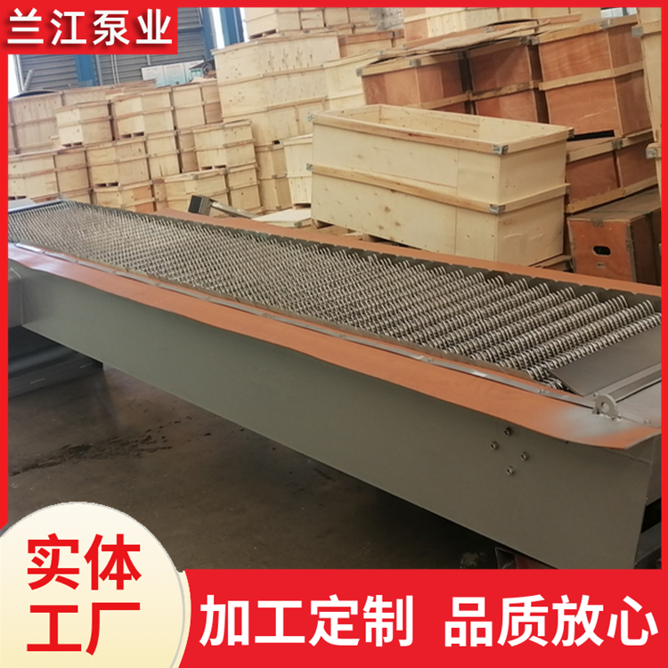 格栅除污机 回转式耙齿格栅机 转鼓细格栅 粗格栅 兰江泵业