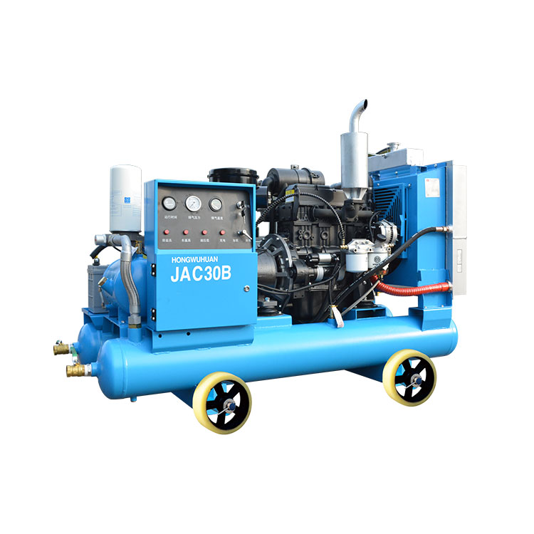 移动式螺杆压缩机 野外户外喷浆护坡喷砂专用