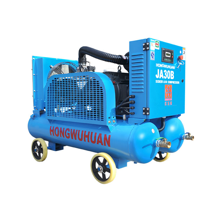 螺杆空压机水井钻光伏钻机配套压缩机