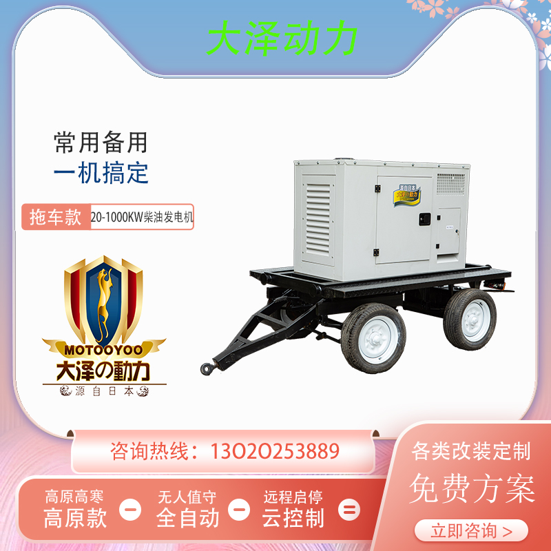 25KW静音柴油发电机 大泽动力TO28000ET