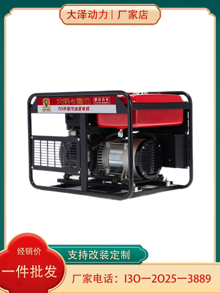 15KW汽油发电机 大泽动力TO16000ET