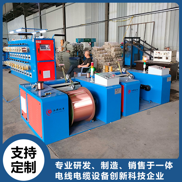 双盘收线机 泓邦机电收线机 泓邦机电设备专业设备厂家生产