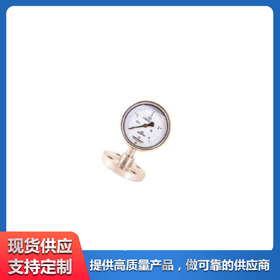 不锈钢隔膜压力表 泉君仪表供应 质量有保障