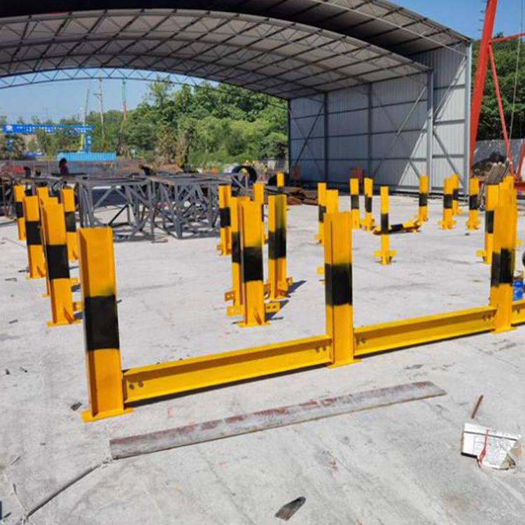 建筑工地钢筋堆放架 工字钢材摆放堆垛支架 钢筋存放堆放平台