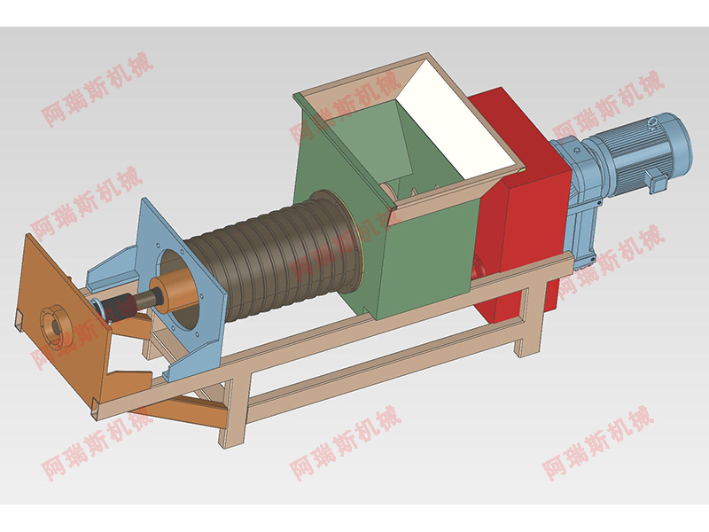餐厨垃圾处理设备 螺旋挤干机