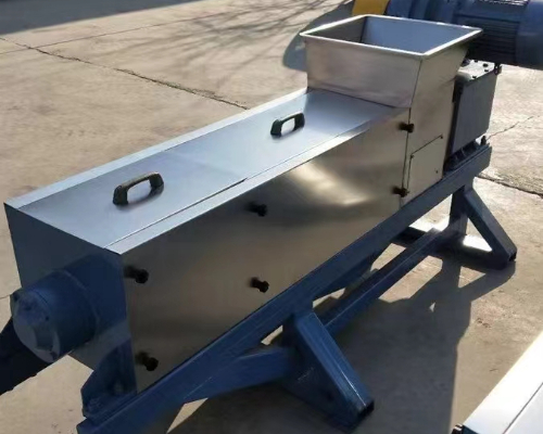 餐厨垃圾预处理设备 螺旋压榨脱水挤干机