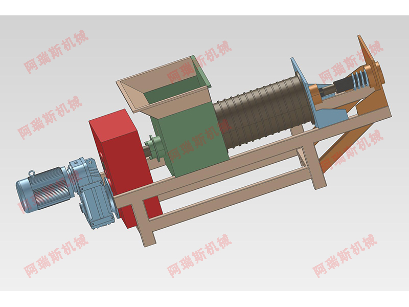 螺旋压榨机 餐厨余垃圾一体预处理设备