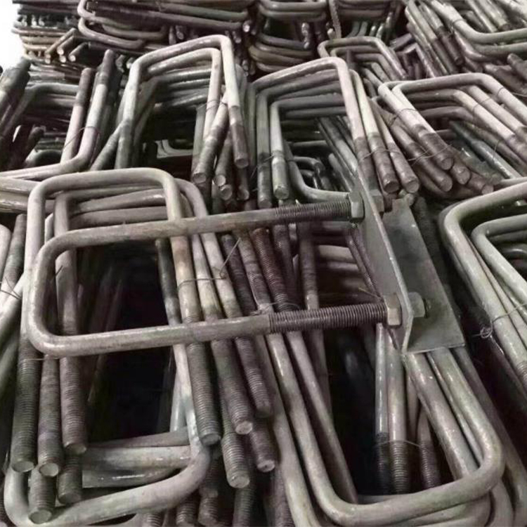 u型螺栓生产厂家 工字钢脚手架预埋悬挑锚环 来图定制