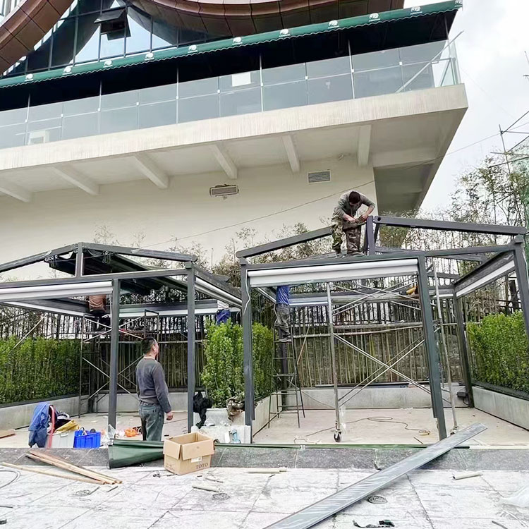 户外遮阳棚 膜结构 充电桩停车篷 汽车遮阳蓬