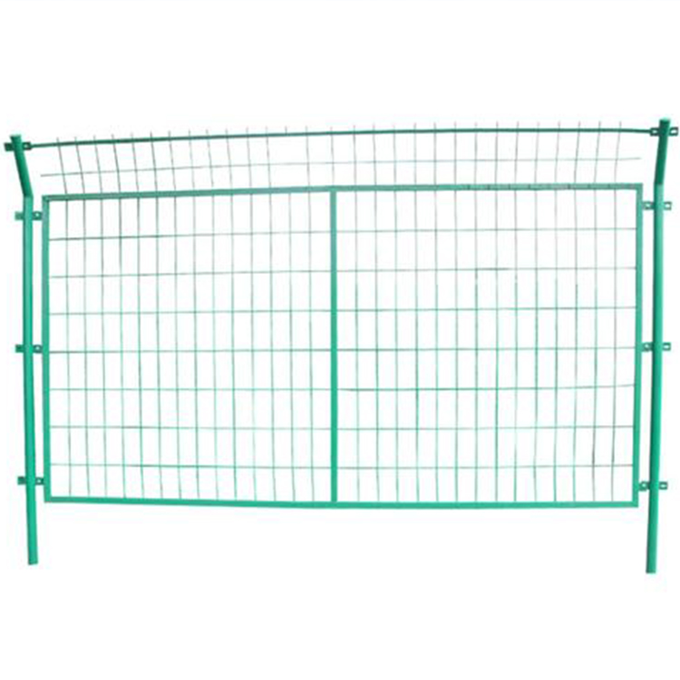 框架隔离网 绿色铁丝围栏 双边丝护栏网 美观整洁