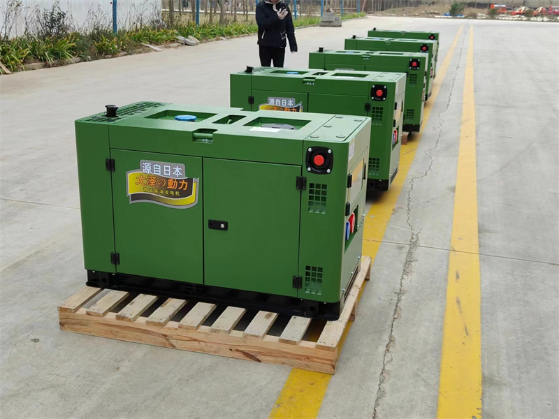 供电稳定大泽动力15kw静音柴油发电机箱体式低噪音 低排放 远程控制