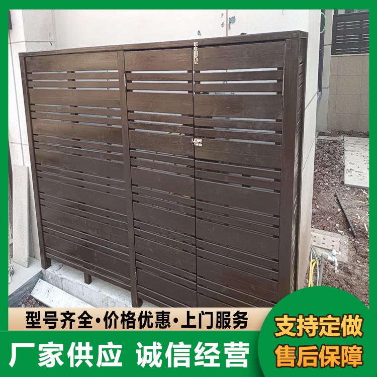 室外防腐木围栏 防腐木护栏 户外花园仿木栅栏
