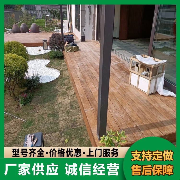 芬兰木地板 露台公园木栈道 户外防腐芬兰木地板