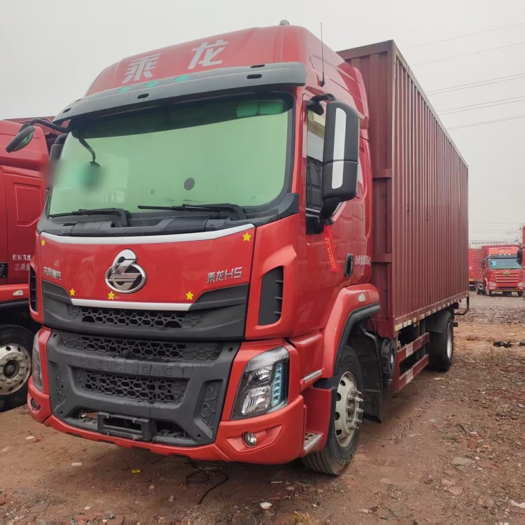新款东风天龙旗舰前四后八 国六 465 9.6米 新车 可做高栏 厢式货车