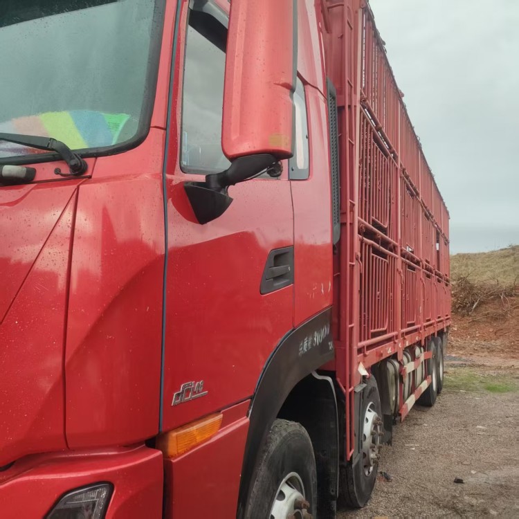 二手前四后八自卸车 陕汽德龙X3000 国六 翻斗车