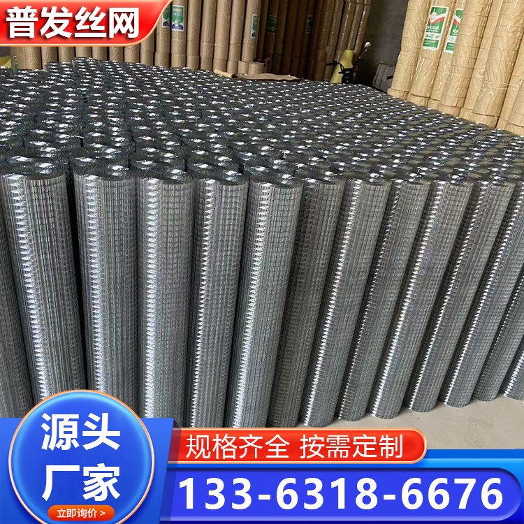 内外墙保温电焊网 建筑养殖铁丝网 墙体抗裂抹灰网