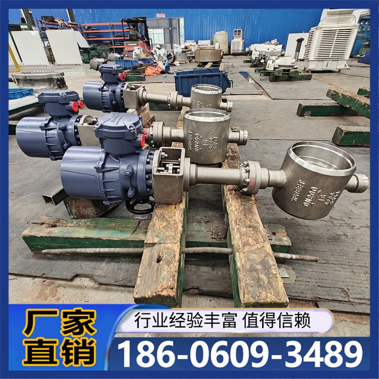 高温蝶阀 高温高压三偏心涡轮传动