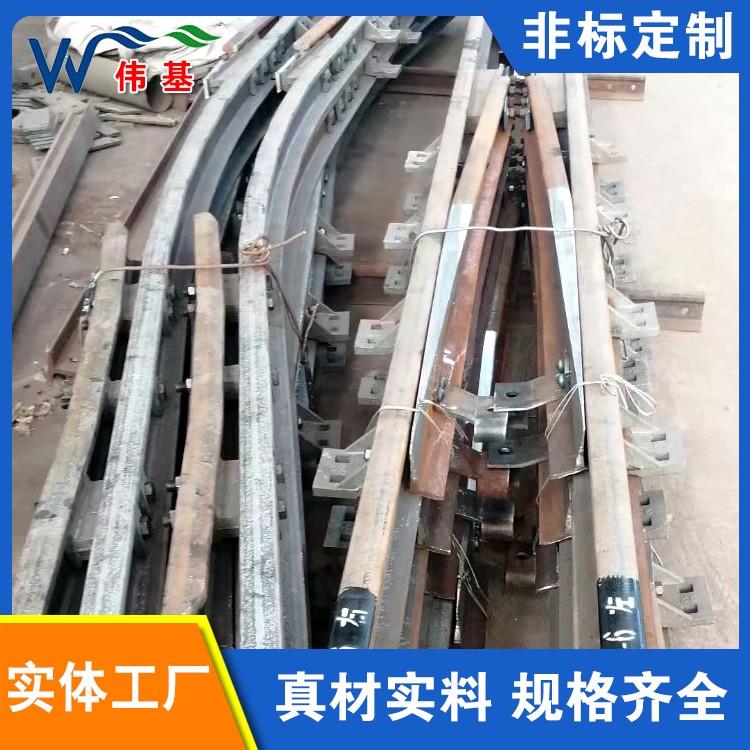 现货铁路道岔单开对称规格齐全 伟基