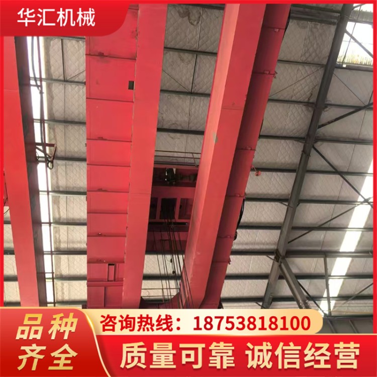 华汇定制 10吨门式起重机 能耗低运行平稳