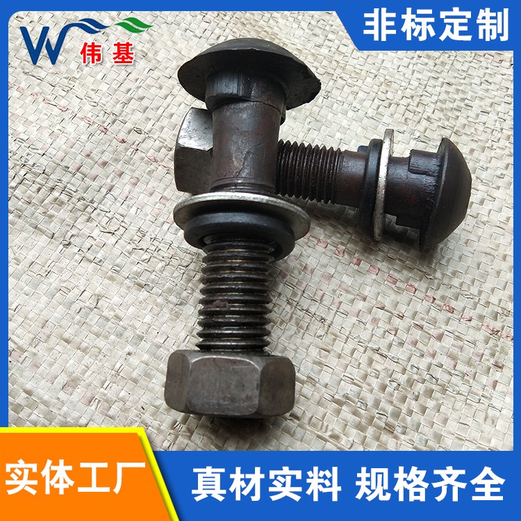 鱼尾螺丝轨道紧固件 伟基铁路