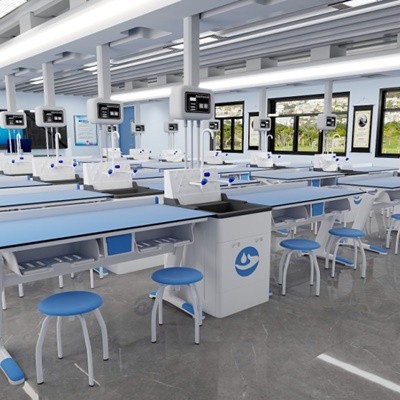 智尧 生物探究实验室 中小学实验台物理化学生物吊装实验教室 多款可选