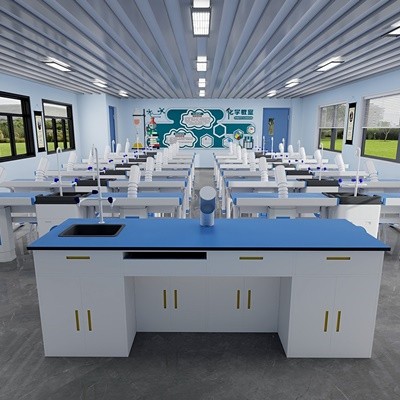 智尧 生物探究实验室 中小学实验台物理化学生物吊装实验教室