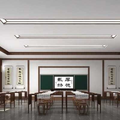 智能数字化智慧书法室 数字钢琴教室 书法教室设计