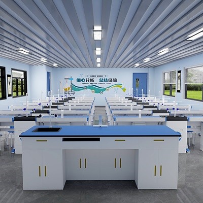 生物探究实验室 中小学实验台物理化学生物吊装实验教室 多款可选