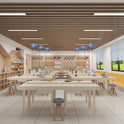 金工木工教室  吊装实验室 烹饪教室 智尧教学设备