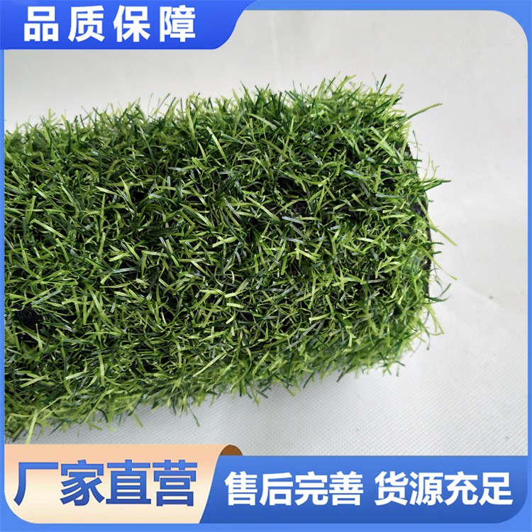 工地围挡草坪加厚加密人造绿草皮 防尘降噪 绿色环保 安装便捷