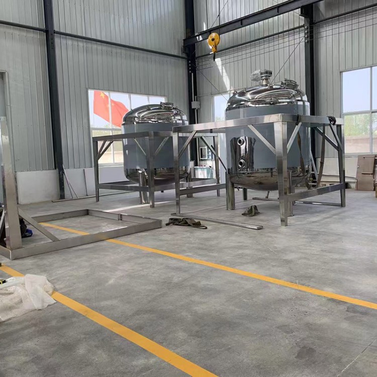 液态水溶肥生产设备 鱼蛋白液体肥发酵罐整套设备