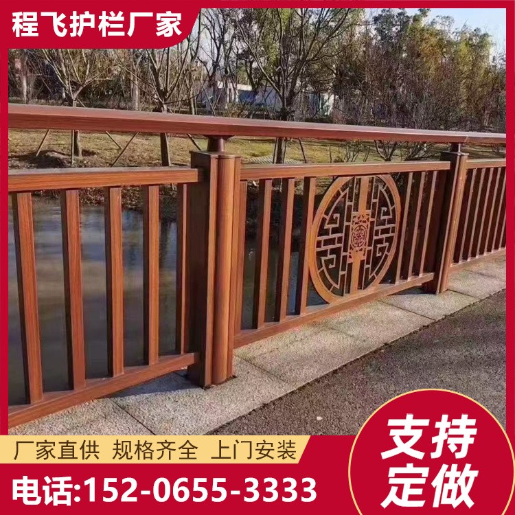 河道不锈钢桥梁护栏 铝合金防撞方钢栏杆 镀锌钢管大桥碳素钢隔离栏