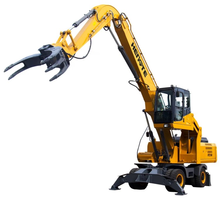 帝盟轮式挖掘机 大型轮式挖掘机