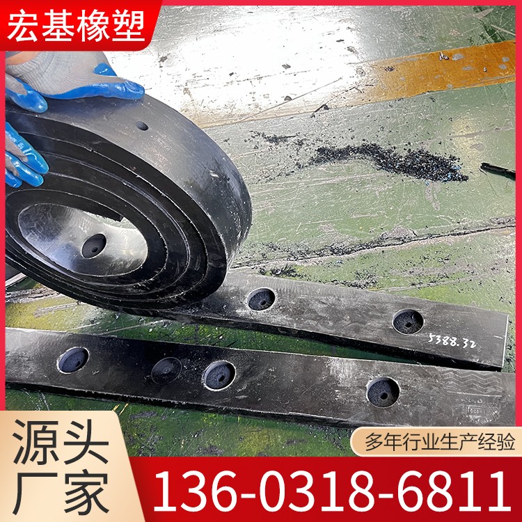 v型缝胶条 隧道衬砌台车软搭接橡胶条 伸缩缝密封条 规格定制