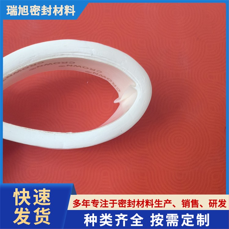 四氟弹性带自粘PTFE密封带风管法兰密封胶条膨胀四氟乙烯密封条