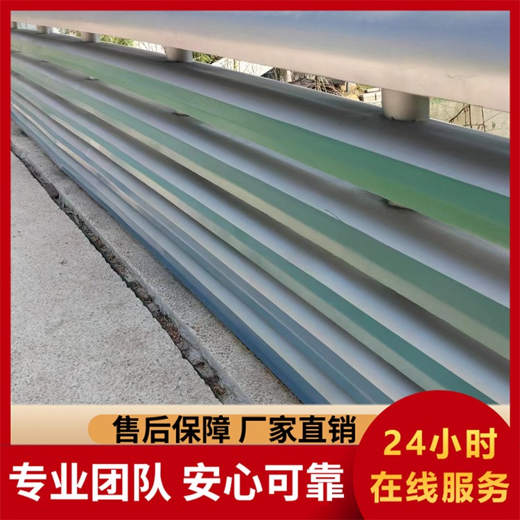 天桥护栏河道护栏 不 锈钢复合管护 栏道路两侧安全防撞栏